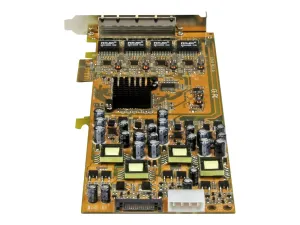 StarTech .com Carte réseau PCIe à 4 ports Gigabit Power over Ethernet - miniature 2