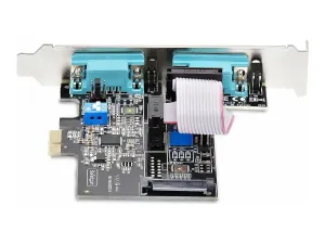 StarTech .com 2-Port Serial PCIe Card, Dual-Port RS232/RS422/RS485 Card - miniature 2