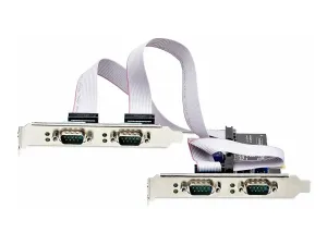 StarTech .com Carte Série PCIe à 4 Ports, Carte 4 Ports RS232/RS422/RS485 - miniature 4