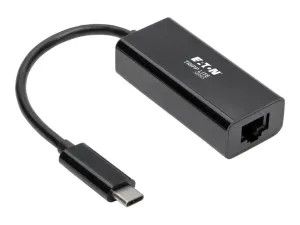 Eaton Tripp Lite Series USB C to Gigabit Ethernet Adapter USB Type C to Gbe 10/100/1000 - miniature 2