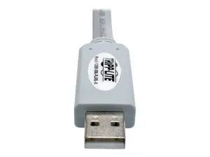 Eaton Tripp Lite Series USB to RJ45 Cisco Serial Rollover Cable, USB Type-A to RJ45 M/M, 6 ft - miniature 2