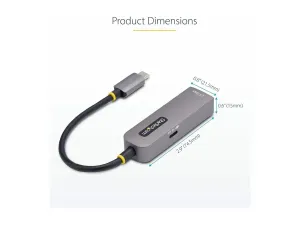 StarTech .com 2.5GbE USB-C to Ethernet Adapter - miniature 2