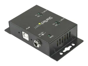 StarTech .com Hub adaptateur industriel USB vers série 2 ports à fixation murale avec clips de rail DIN - miniature 5