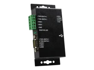 StarTech .com Adaptateur industriel USB vers série DB9 RS422 / RS485 à 1 port avec isolation - miniature 3