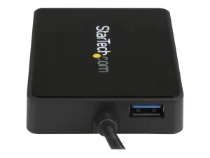 StarTech .com Adaptateur réseau USB-C vers 2 ports Gigabit Ethernet avec port USB 3.0 (Type-A) (US1GC301AU2R) - miniature 2