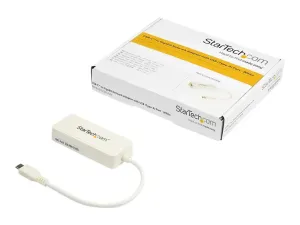 Startech Adaptateur USB-C vers Ethernet Gigabit avec port USB 3.0 - miniature 3