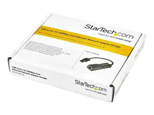 StarTech .com Adaptateur réseau USB 2.0 vers Ethernet - miniature 1