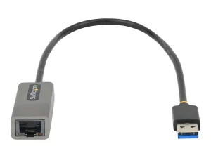 StarTech .com Adaptateur Ethernet USB 3.0 vers 10/100/1000 Gigabit Ethernet - miniature 1