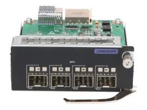 HPE FlexNetwork 5140HI/5520HI/5600HI 4 Port 1/10G SFP Plus Module - miniature 1