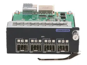 HPE FlexNetwork 5140HI/5520HI/5600HI 4 Port 1/10G SFP Plus Module - miniature 5