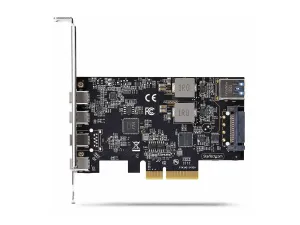 StarTech .com Carte PCIe USB à 5 Ports, USB 3.2 10Gbps, 4x USB-C/1x USB-A - miniature 3