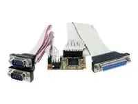 StarTech .com Carte combo série/parallèle Mini PCI Express 2s1p pour systèmes intégrés - miniature 3