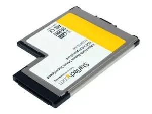 StarTech .com Carte Adaptateur ExpressCard/54 vers 2 Ports USB 3.0 avec Support UASP - miniature 2
