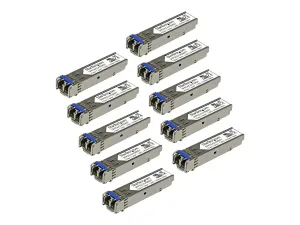StarTech.com Paquet de 10 modules de transceiver SFP à fibre optique Gigabit - miniature 5