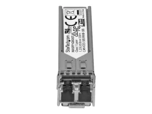 StarTech .com Cisco Meraki MA-SFP-1GB-SX Compatible SFP Module, 1000BASE-SX, 1GbE MMF Optic Transceiver, LC Connector, 550m, 850nm, DDM, Cisco Meraki MS225, MX400, Mini GBIC Transceiver - miniature 5