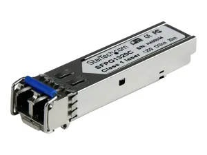 StarTech .com Module transceiver SFP Mini-GBIC fibre optique monomode LC Gigabit DDM, compatible Cisco - miniature 1