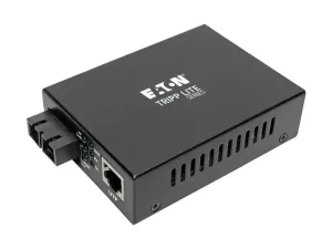 Eaton Tripp Lite Series Gigabit Singlemode Fiber to Ethernet Media Converter, SMF 10/100/1000 SC, 1310 nm, 20 km (12.4 mi.) - miniature 5