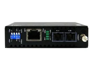 StarTech .com Convertisseur Ethernet Gigabit sur Fibre Optique MultiMode SC - miniature 2
