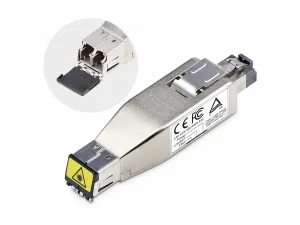 StarTech .com Gigabit Fiber to RJ45 Ethernet Media Converter, Micro Mini - miniature 4