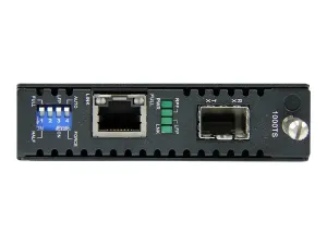StarTech .com Convertisseur RJ45 Gigabit Ethernet sur Fibre Optique avec SFP Ouvert - miniature 2