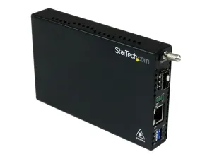 StarTech .com Convertisseur RJ45 Gigabit Ethernet sur Fibre Optique avec SFP Ouvert - miniature 1