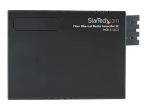 StarTech .com Convertisseur Ethernet fibre optique multimode SC 10/100 - miniature 1