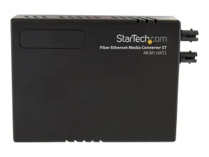 StarTech .com Convertisseur de media fibre optique Fast Ethernet multimode ST 10/100 - miniature 2