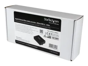 Startech Convertisseur de média Gigabit Ethernet fibre optique multimode compact avec SFP - miniature 4