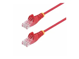 StarTech .com 5m Red Slim CAT6 Ethernet Cable, Snagless, 28AWG, LSZH - miniature 3