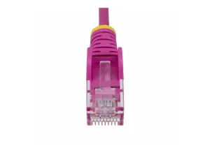 StarTech .com 2.5m Pink Slim CAT6 Ethernet Cable, Snagless, 28AWG, LSZH - miniature 5