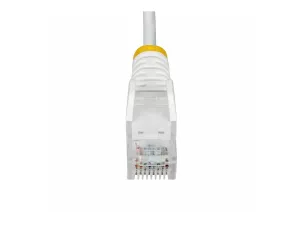 StarTech .com 2.5m White Slim CAT6 Ethernet Cable, Snagless, 28AWG, LSZH - miniature 5
