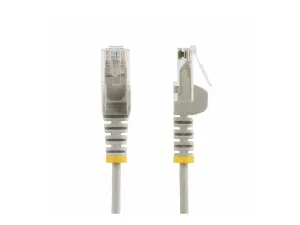 StarTech .com 15m Gray Slim CAT6 Ethernet Cable, Snagless, 28AWG, LSZH - miniature 4