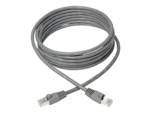 Eaton Tripp Lite Series Cat6a 10G Snagless Shielded STP Ethernet Cable (RJ45 M/M), PoE, Gray, 10 ft. (3.05 m) - miniature 5