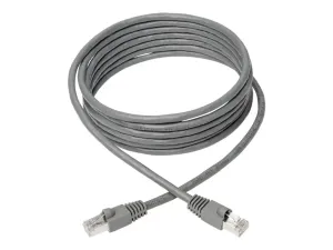 Eaton Tripp Lite Series Cat6a 10G Snagless Shielded STP Ethernet Cable (RJ45 M/M), PoE, Gray, 10 ft. (3.05 m) - miniature 3