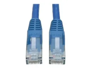 Eaton Tripp Lite Series Cat6 Gigabit Snagless Molded (UTP) Ethernet Cable (RJ45 M/M), PoE, Blue, 10 ft. (3.05 m) - miniature 3