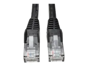 Eaton Tripp Lite Series Cat6 Gigabit Snagless Molded (UTP) Ethernet Cable (RJ45 M/M), PoE, Black, 3 ft. (0.91 m) - miniature 2