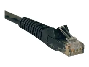Eaton Tripp Lite Series Cat6 Gigabit Snagless Molded (UTP) Ethernet Cable (RJ45 M/M), PoE, Black, 3 ft. (0.91 m) - miniature 3