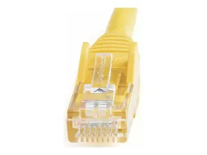 StarTech .com 7.5m CAT6 Ethernet Cable, 10 Gigabit Snagless RJ45 650MHz 100W PoE Patch Cord, CAT 6 10GbE UTP Network Cable w/Strain Relief, Yellow, Wiring is UL Certified/TIA - miniature 4
