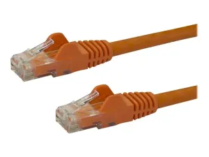 Startech 10m CAT6 Ethernet Cable, 10 Gigabit Snagless RJ45 650MHz 100W PoE Patch Cord, CAT 6 10GbE UTP Network Cable w/Strain Relief, Orange, Wiring is UL Certified/TIA - miniature 3