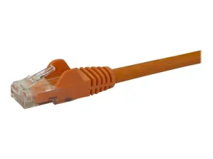 Startech 10m CAT6 Ethernet Cable, 10 Gigabit Snagless RJ45 650MHz 100W PoE Patch Cord, CAT 6 10GbE UTP Network Cable w/Strain Relief, Orange, Wiring is UL Certified/TIA - miniature 2