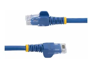 StarTech .com 7.5m CAT6 Ethernet Cable, 10 Gigabit Snagless RJ45 650MHz 100W PoE Patch Cord, CAT 6 10GbE UTP Network Cable w/Strain Relief, Blue, Wiring is UL Certified/TIA - miniature 5
