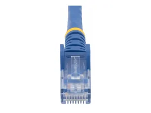 StarTech .com 7.5m CAT6 Ethernet Cable, 10 Gigabit Snagless RJ45 650MHz 100W PoE Patch Cord, CAT 6 10GbE UTP Network Cable w/Strain Relief, Blue, Wiring is UL Certified/TIA - miniature 4
