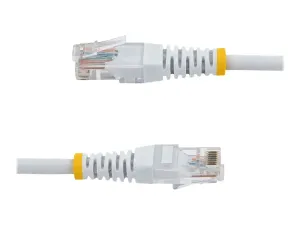 StarTech .com Câble patch UTP Cat5e de 15 m avec RJ45 moulé blanc - miniature 5