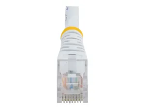 StarTech .com Câble patch UTP Cat5e de 15 m avec RJ45 moulé blanc - miniature 4