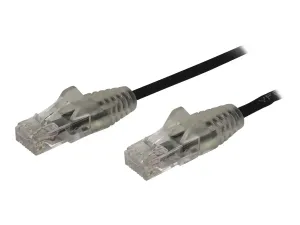 StarTech .com 1.5m Slim LSZH CAT6 Ethernet Cable, 10 Gigabit Snagless RJ45 100W PoE Patch Cord, CAT 6 10GbE UTP Network Cable w/Strain Relief, Black, ETL/Low Smoke Zero Halogen - miniature 4