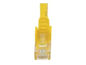 StarTech .com 10m CAT6 Ethernet Cable, 10 Gigabit Snagless RJ45 650MHz 100W PoE Patch Cord, CAT 6 10GbE UTP Network Cable w/Strain Relief, Yellow, Wiring is UL Certified/TIA