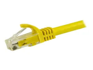 StarTech .com 1.5m CAT6 Ethernet Cable, 10 Gigabit Snagless RJ45 650MHz 100W PoE Patch Cord, CAT 6 10GbE UTP Network Cable w/Strain Relief, Yellow, Wiring is UL Certified/TIA - miniature 4