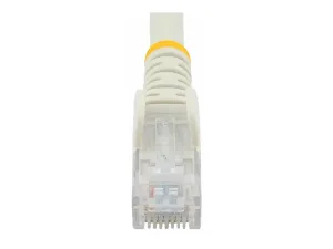 StarTech .com 2m CAT6 Ethernet Cable, 10 Gigabit Snagless RJ45 650MHz 100W PoE Patch Cord, CAT 6 10GbE UTP Network Cable w/Strain Relief, White, Wiring is UL Certified/TIA - miniature 2