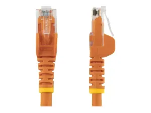 StarTech .com 3m CAT6 Ethernet Cable, 10 Gigabit Snagless RJ45 650MHz 100W PoE Patch Cord, CAT 6 10GbE UTP Network Cable w/Strain Relief, Orange, Wiring is UL Certified/TIA - miniature 2