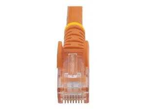 StarTech .com 3m CAT6 Ethernet Cable, 10 Gigabit Snagless RJ45 650MHz 100W PoE Patch Cord, CAT 6 10GbE UTP Network Cable w/Strain Relief, Orange, Wiring is UL Certified/TIA - miniature 5
